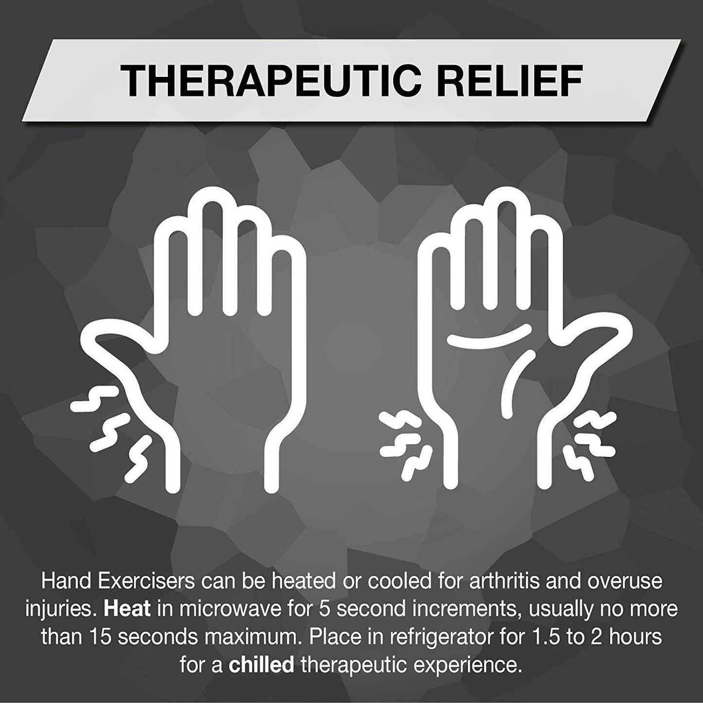 THERABAND Hand Strengthening Ball - Soft Grip Exerciser for Wrist, Finger & Forearm Therapy, Red, Beginner-Friendly