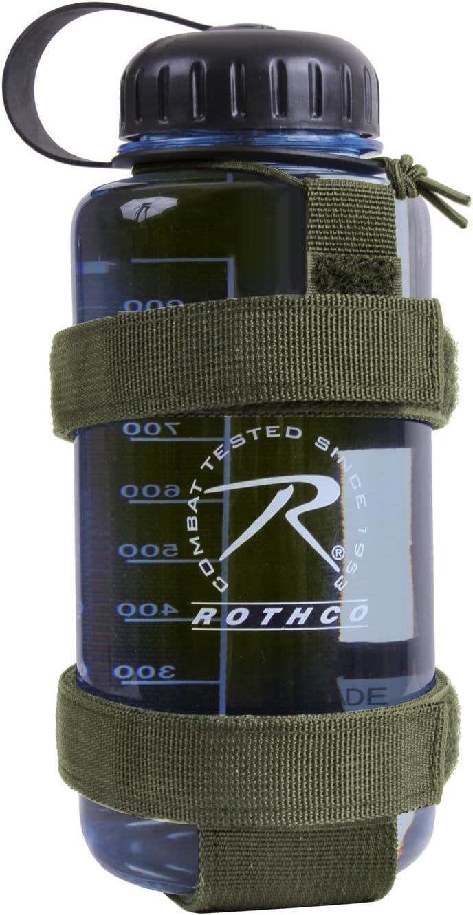 Rothco MOLLE Bottle Carrier - Lightweight Tactical Hydration Pouch for Outdoor Use