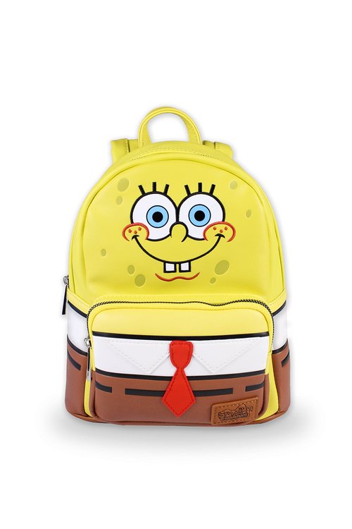 SpongeBob SquarePants Sponge Bob Square Pants Cosplay Mini 10" Backpack Women's Fashion Back Pack Bag