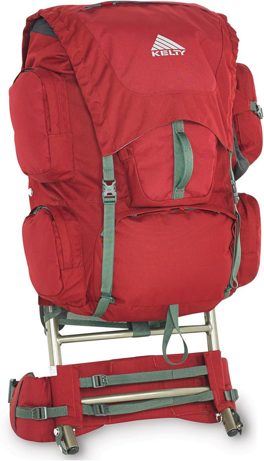 Trekker 65 Backpack by Kelty - Garnet Red, Lightweight & Durable Hiking Gear