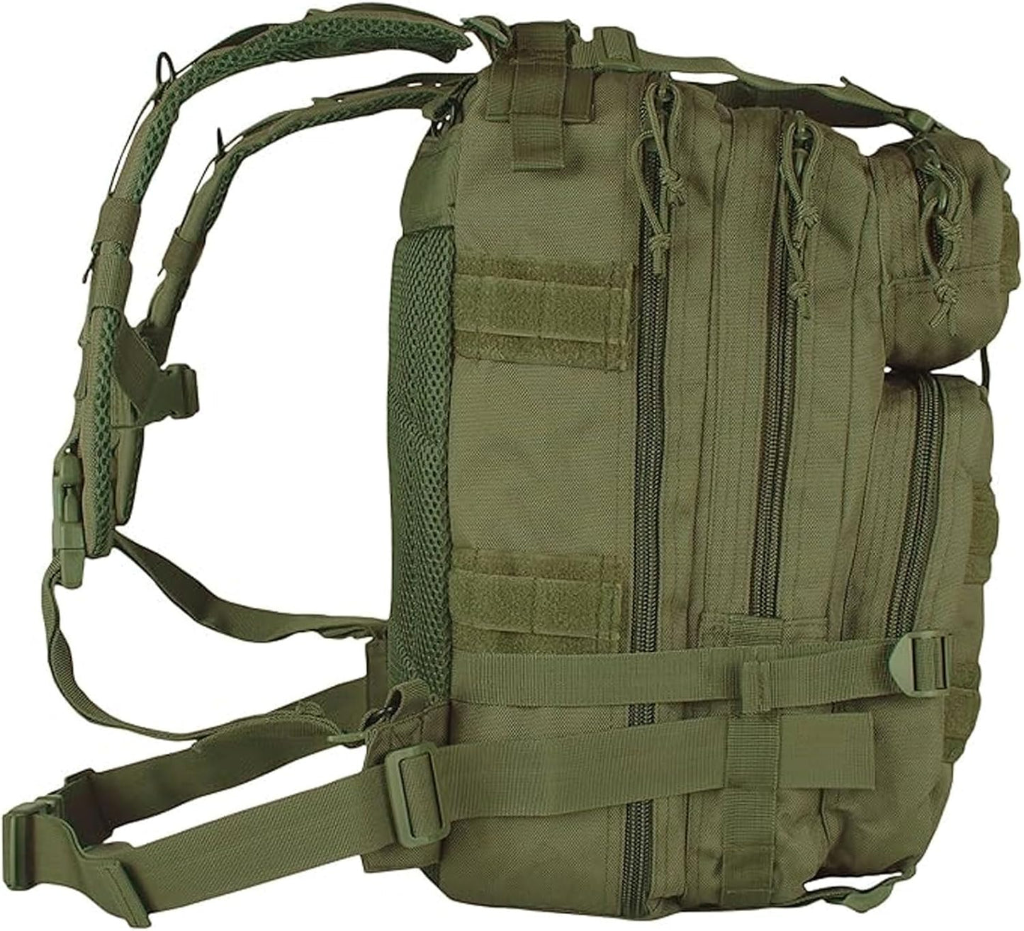 Fox Outdoor Products Medium Transport Pack | 29L Tactical Backpack with Organizer Pockets, MOLLE Webbing & Hydration Sleeve, Coyote