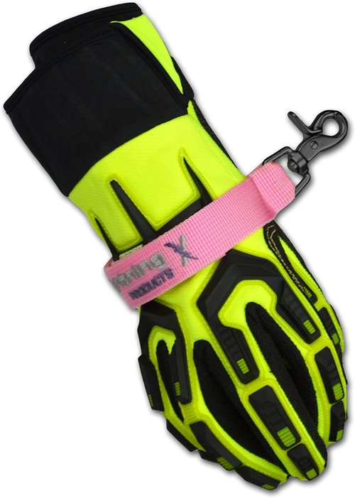 Lightning X Fireman's Deluxe Firefighter Turnout Gear Glove Strap for First Responder