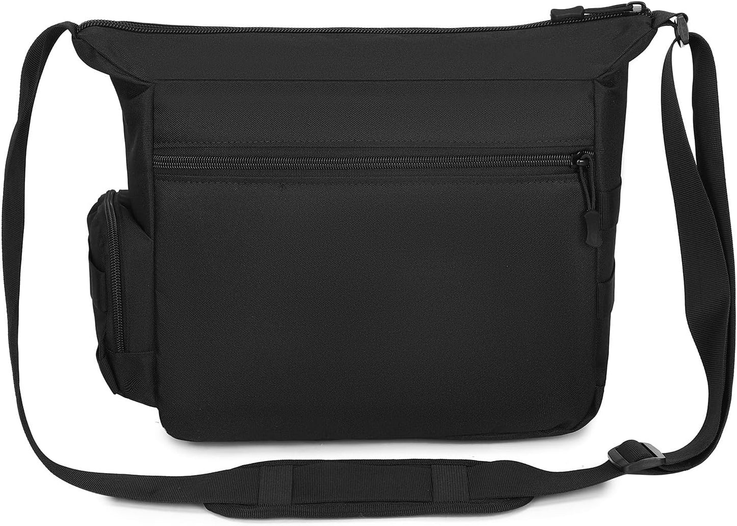 ArcEnCiel Tactical Messenger Bag Men MOLLE Sling Shoulder Pack with Patch