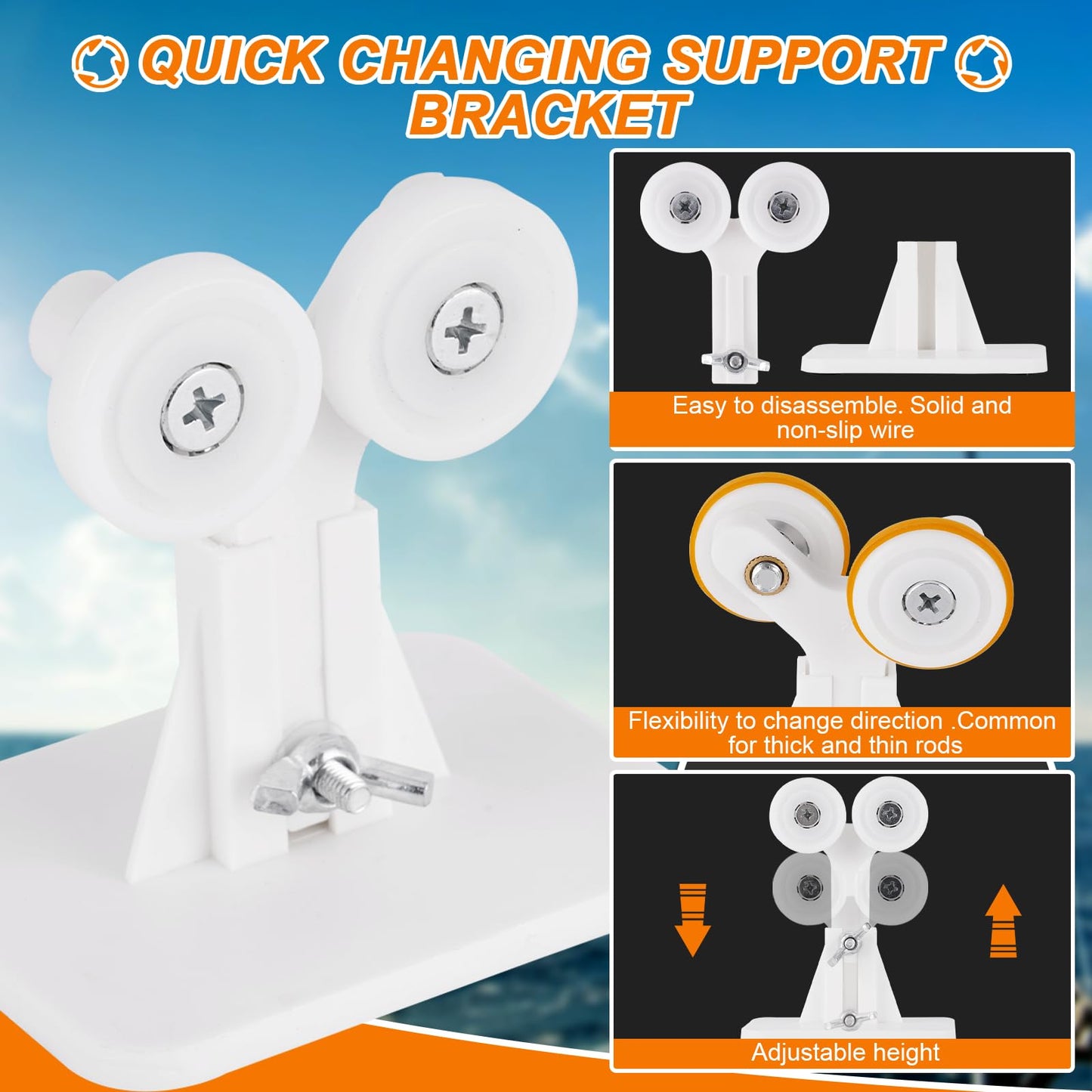 Automatic Reversal Fishing Rod Building Drying System, 0-40RPM Adjustable, 100-240V DIY Electric Fishing Rod Building Winding Machine, Building Repair Wrapping Station with Foot Switch