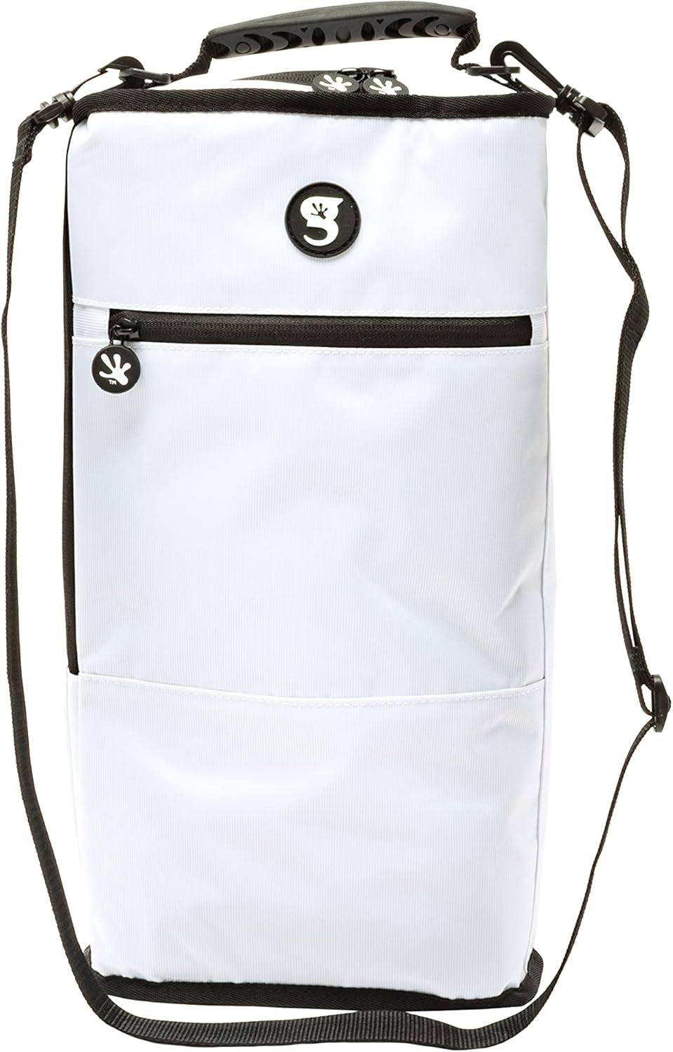 Geckobrands Verticool Insulated Soft Cooler Bag - Portable, Holds 9 Cans or 2 Wine Bottles, Ideal for Beach & Picnics