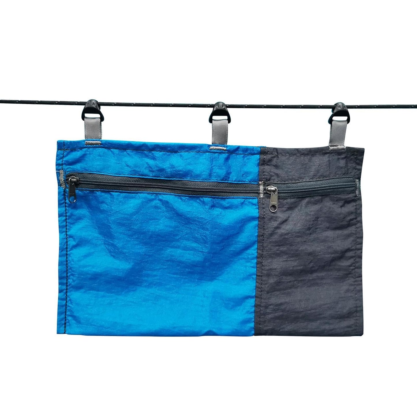 Amagogo Hammock Organizer Bag Dangling Pouch, Portable Hammock Storage Bag Storage Container for Camping Climbing Hiking Outdoor Sports, Blue