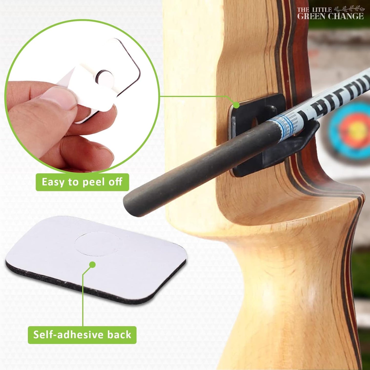 6/3Ct Arrow Rest for Recurve Bow - Right/Left Hand Recurve Arrow Rest Recurve Bow Arrow Rest for Compound Bows Archery Arrow Rest Recurve Archery Accessories - Recurve Bow Rest Recurve Bow Accessories