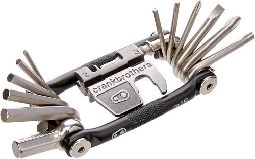 Crankbrothers M19 Multi Tool - Compact Bicycle Repair Tool in Matte Black