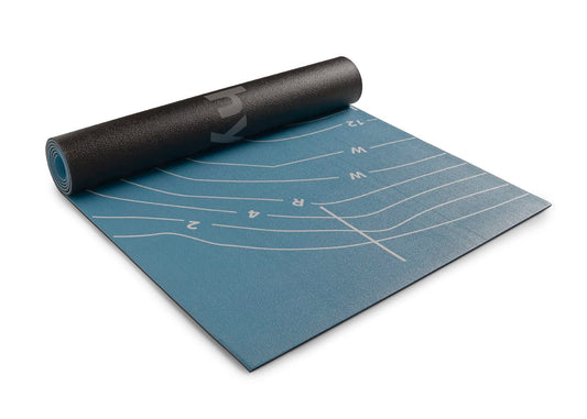 Hydrow Multi-Use Workout Mat - Non-Slip, Two-Sided Mat for Yoga, Pilates, Strength Training