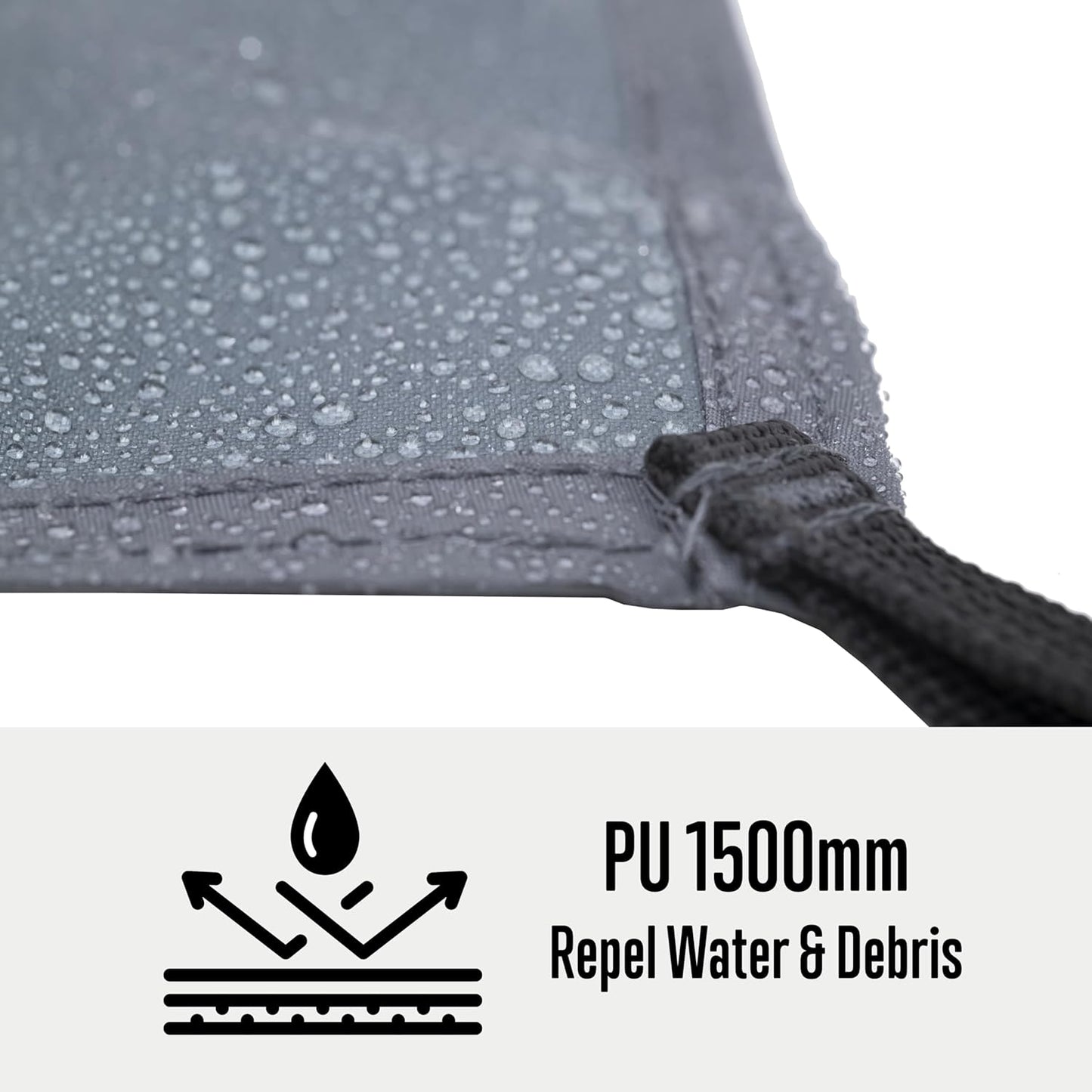 ALPS Mountaineering Tent Footprint, Multiple Sizes, 1500mm Waterproofing, Webbing Loop Attachments