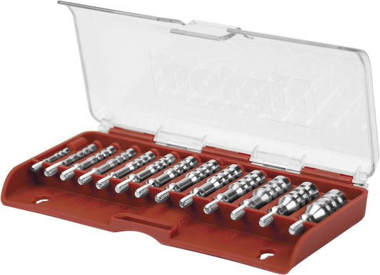 Tipton Ultra Jag Set with 13 Caliber Specific Cleaning Jags and Storage Case for Firearm Cleaning and Maintenance