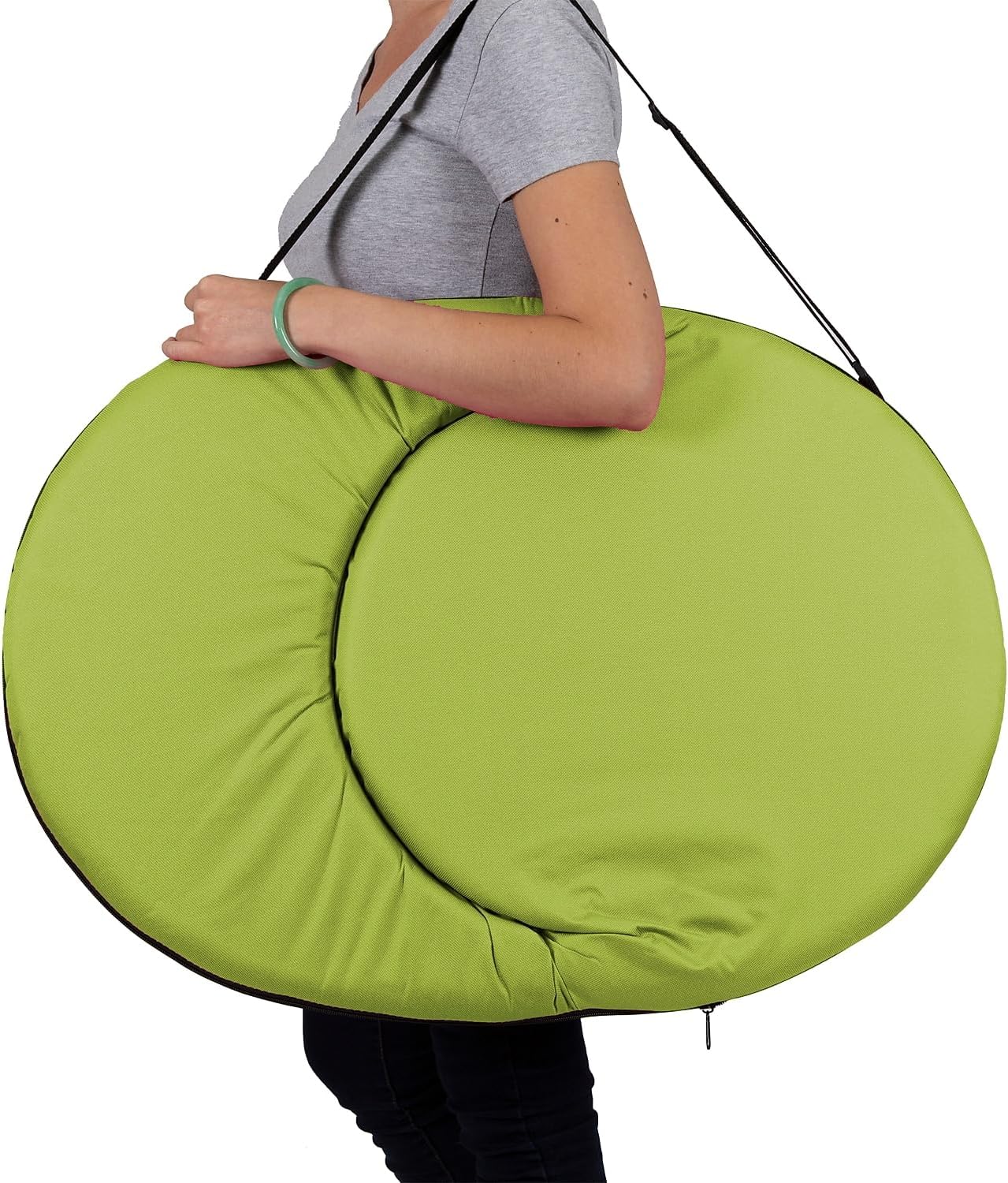 STANSPORT - Go Anywhere Multi-fold Comfy Padded Floor Chair With Back Support