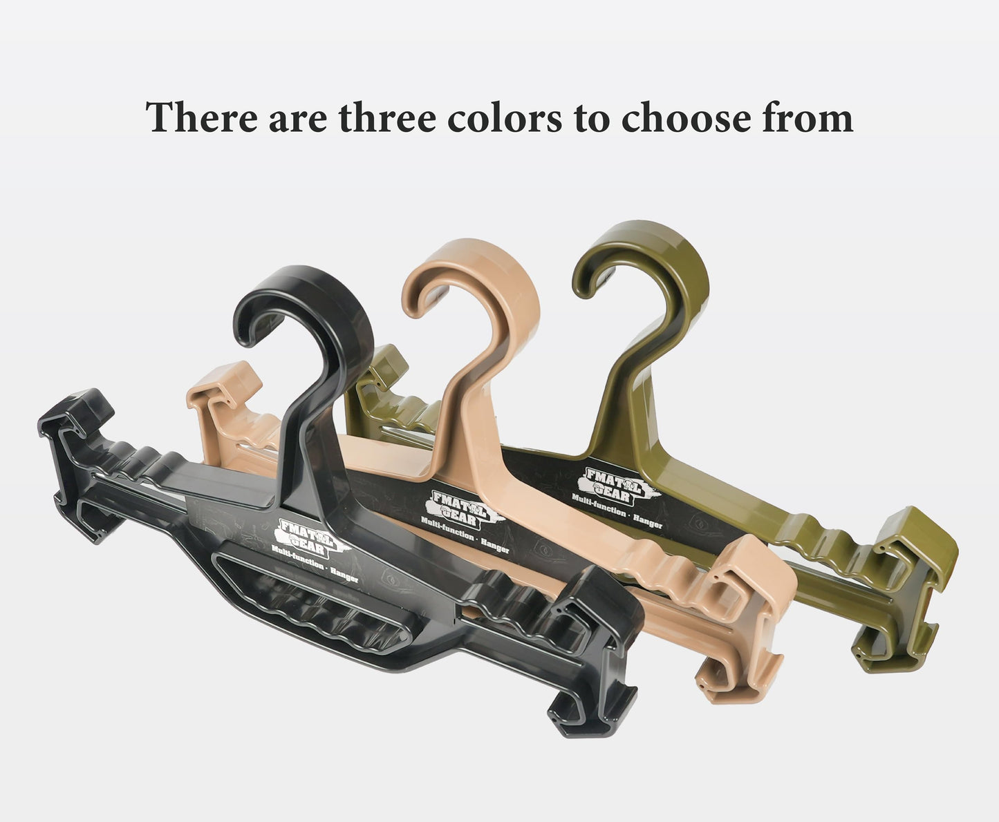 FMATAL GEAR Tactical Multifunction Hanger | Pro Multipurpose Heavy Duty Hanger | 200 lb Capacity | for Paintball Airsoft Gear,Tactical Gear,Scuba. (DE)