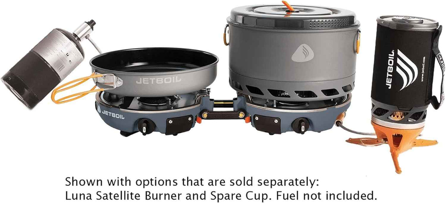 Jetboil Genesis Basecamp Camping Stove & Cookware System for Backpacking