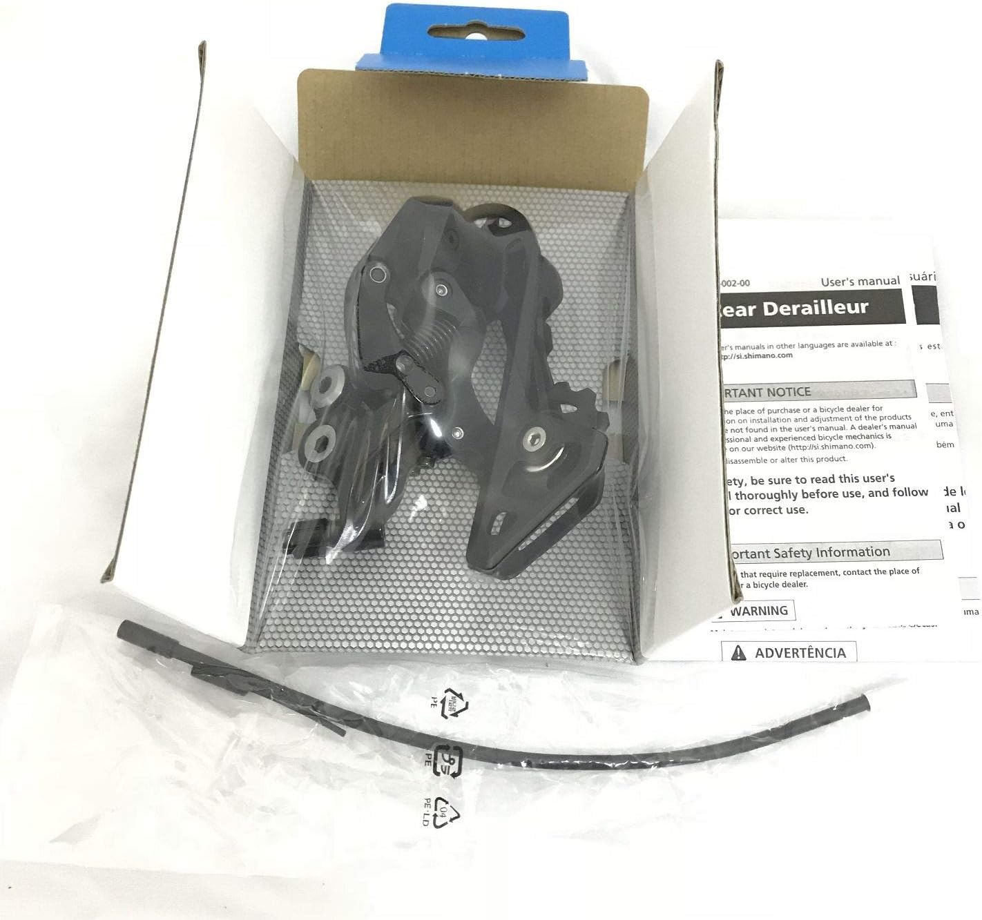 Shimano 105 RD-R7000 Rear Derailleur – 11-Speed, Shadow RD, Direct Mount Compatible, Black – SS Short Cage or GS Medium Cage