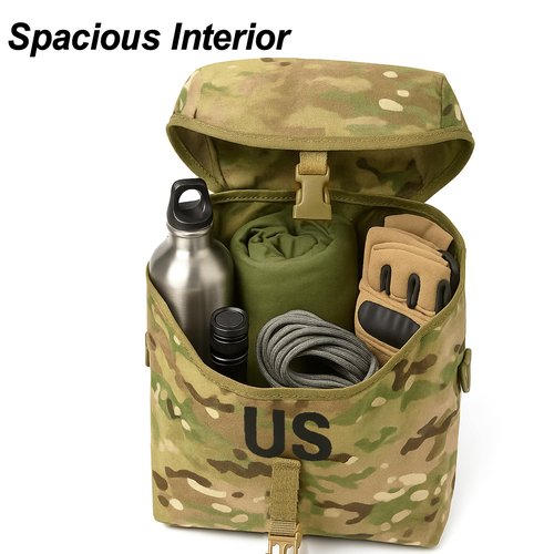 MT 2Pcs US Military MOLLE Sustainment Pouch, Army Utility Pouch