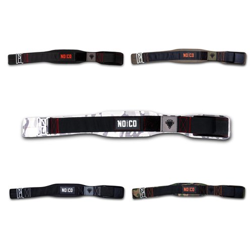 NoCo Premium Lifting Belt with Ab-Plate Technology - Front & Back Support, Quick Adjustment - Contoured Design for Optimal Comfort - Weightlifting, Powerlifting, Strength Training, Deadlifts, Squats -