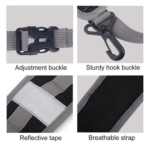 Chazcool 1 Pair Backpack Straps, Shoulder Strap Replacement Nylon Rucksack Belt, Backpack Replacement Straps