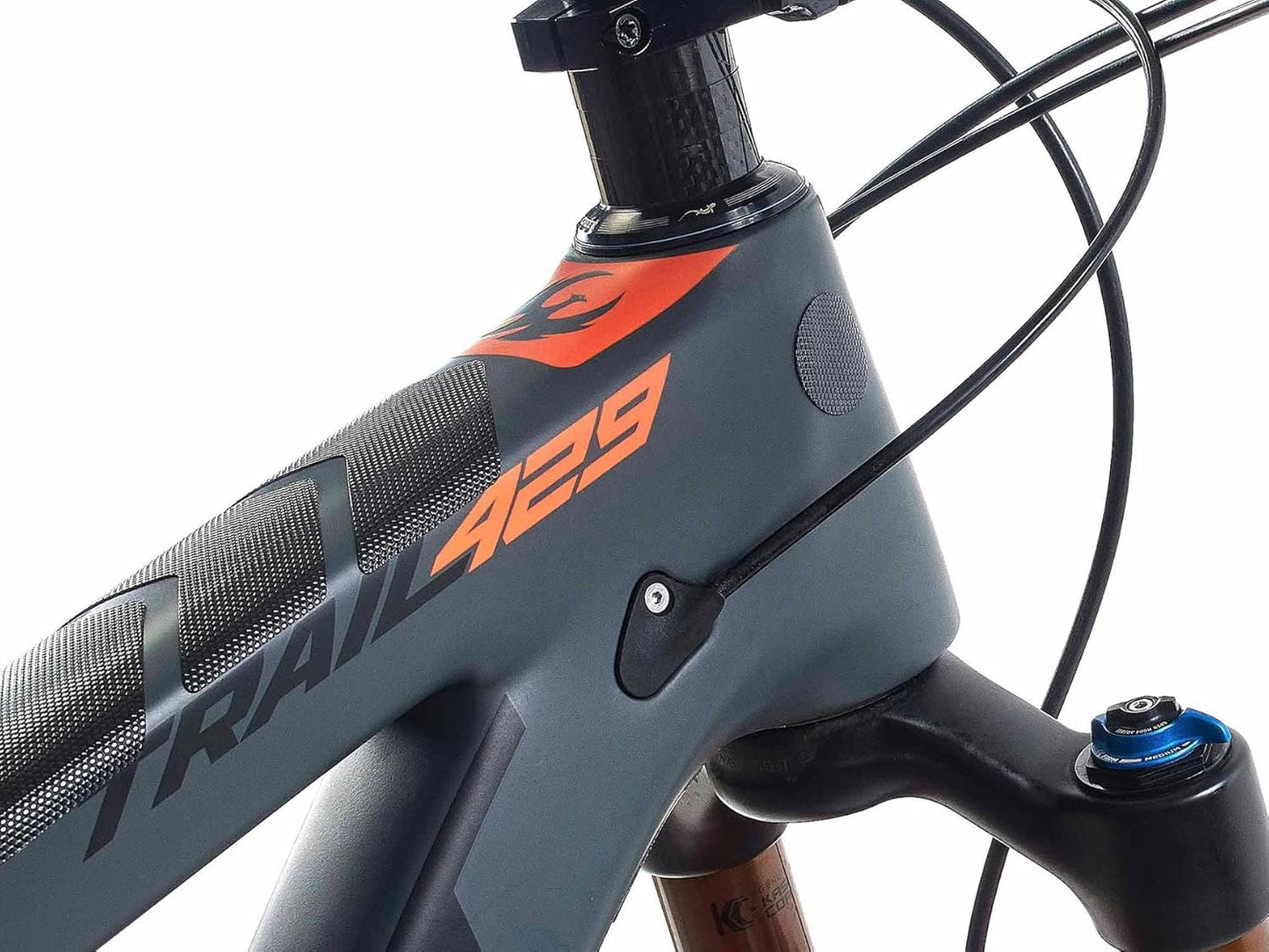 All Mountain Style Bike Frame Protector Universal Fit - 9-Piece Set for Down Tube, Chainstay, Cable Wear, High-Impact Honeycomb PVC to Protect Your Bike from Scratches, Chips and Dings