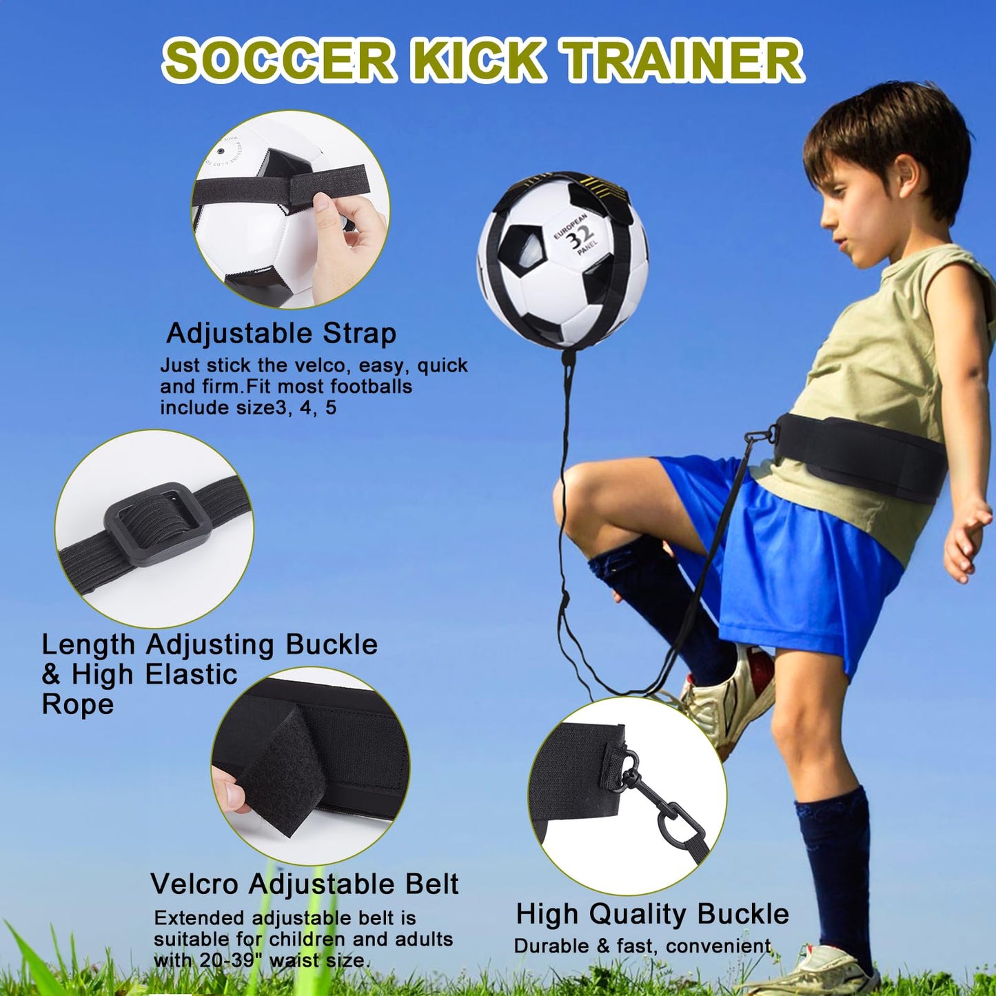 AGPTEK Agility Training Equipment Set, Agility Ladder Speed Soccer Kick Trainer Cones Jump Rope Resistance Bands Exercise Workout Equipment Boost Fitness & Increase Quick Footwork