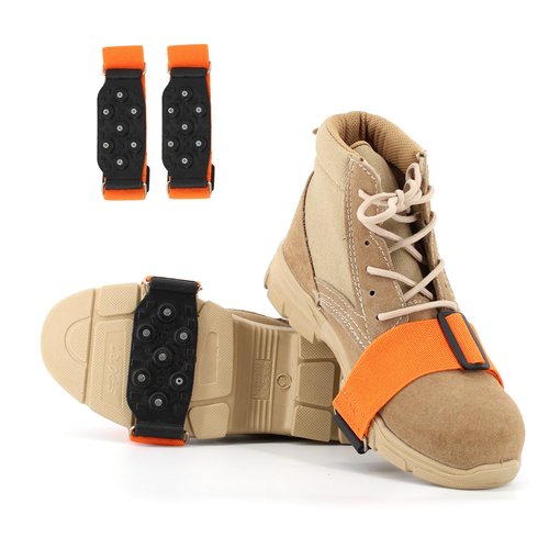 UNITACKLE Mid-Sole Ice Cleats for Walking on Snow and Ice, Non Slip Ice Cleats Snow Traction Cleats Crampon, Ice Snow Grippers Spikes for Shoes and Boots