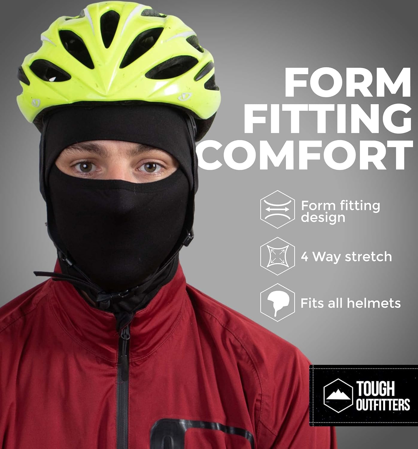 Tough Headwear Skull Cap for Men - Beanie Hats - Skully Beanie Cap - Cooling Skull Caps for Men Locs Sweat Dreads Running