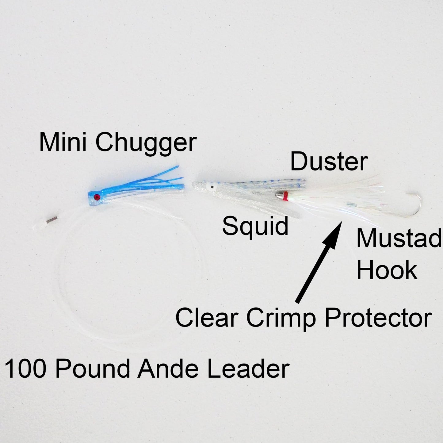 Captain's Choice Mini Chuggers - Fully Rigged (5 Pack)