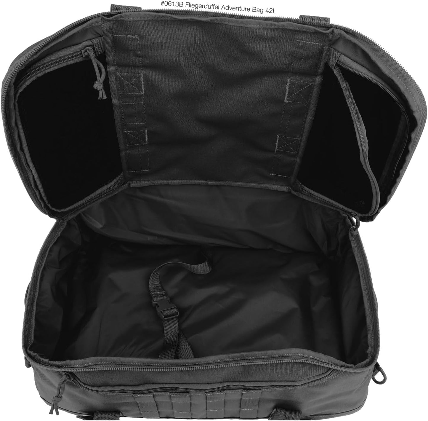 Maxpedition Fliegerduffel Adventure Bag, Black