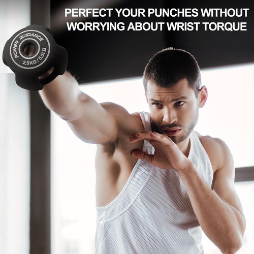 POWER GUIDANCE Spherebell Dumbbells + Kettlebell, Achieve Peak Exercise Performance while Minimizing Stress on Joints (Black-11LB)