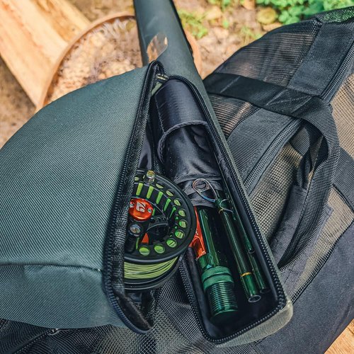 Kylebooker Fly Fishing Rod with Reel Combo Kit（6wt 9‘0“,4sec Rod,5/6 Reel ）