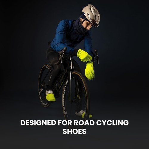 GripGrab Windproof Road Bike Toe Covers Cycling Overshoes Thermal Insulating Road Bicycle Shoe Covers Biking Toe Warmers