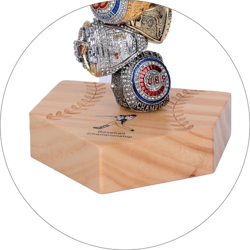VEHONG 1 wooden championship ring storage rack, display rack, handicraft display cabinet, storage rack for sports enthusiasts to collect championship medals (c)