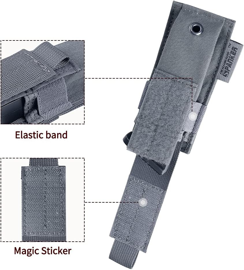 EXCELLENT ELITE SPANKER Molle Single/Double Pistol Mag Pouch Tactical Magazine Pouch Tool Organizer Holder