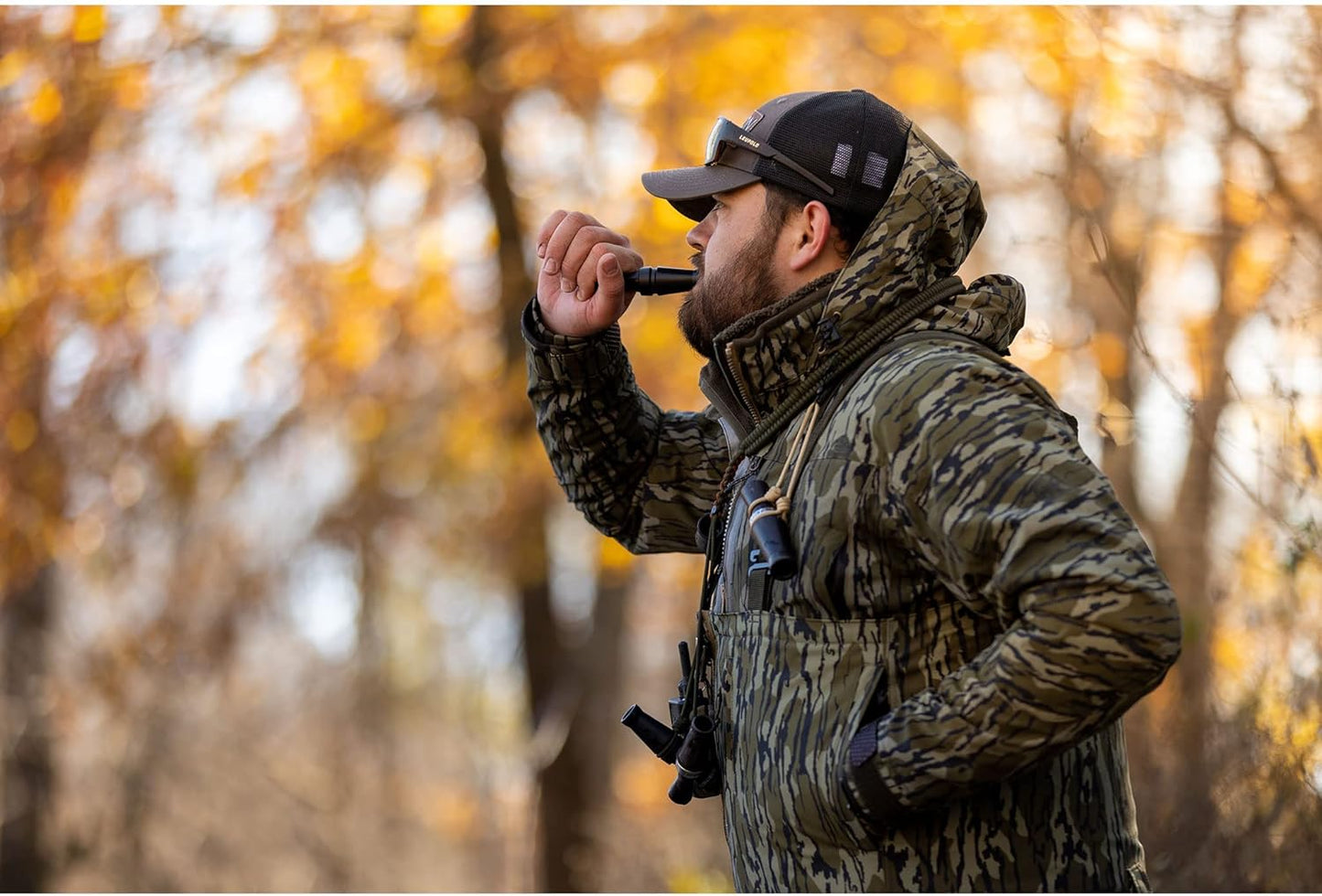 Power Calls Mallard Duck Call | Jolt | J-Frame Single Reed Molded Call | Great All Around Call for Competition & Waterfowl Hunting | Stealth Black