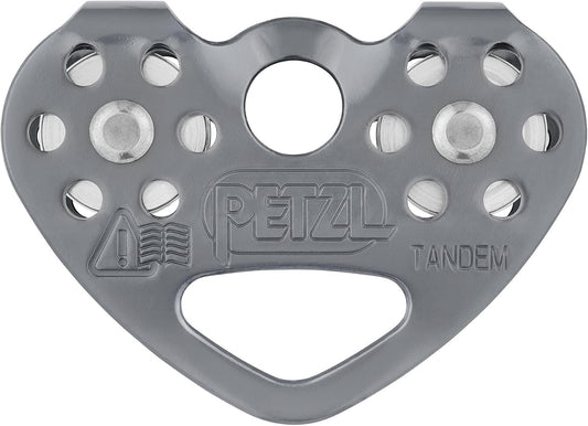 PETZL - Tandem Speed, Double Pulley for Travel Along Ropes and Cables