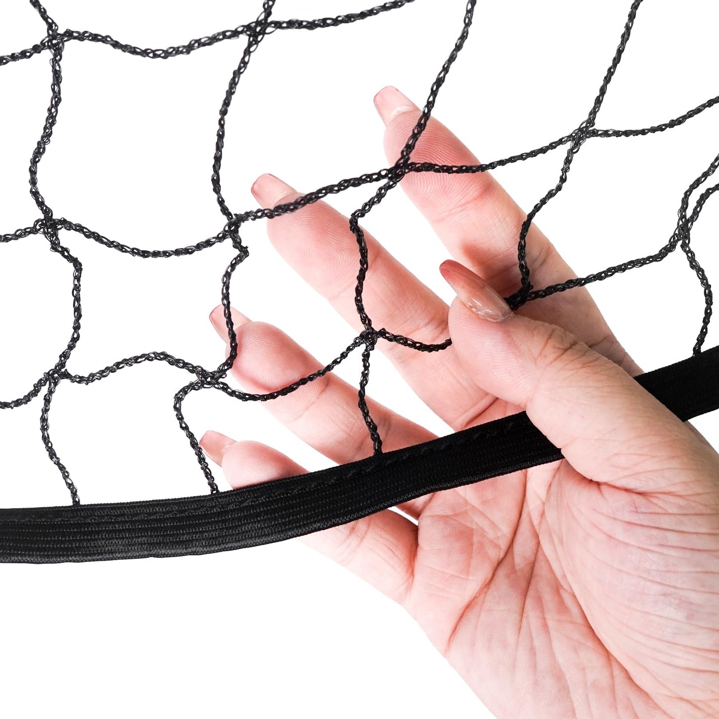 Aoneky Outdoor Replacement 21ft Portable Volleyball/Pickleball/Badminton Net - Indoor Standard Regulation Volleyball/Pickleball/Badminton Court Netting Only