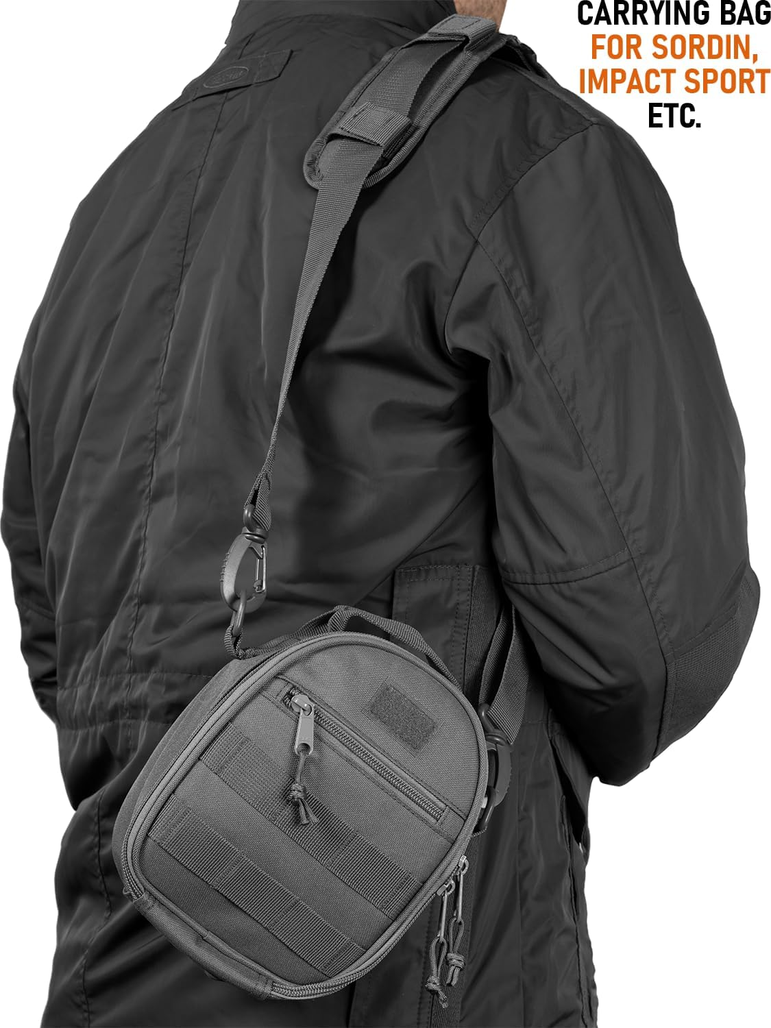 ACE Schakal Ear Defender Bag - Carrying Bag Compatible with Ear Muffs by Sordin, Howard Leight and More