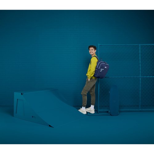 High Sierra Essential Backpack, Graphite Blue/True Navy, One Size