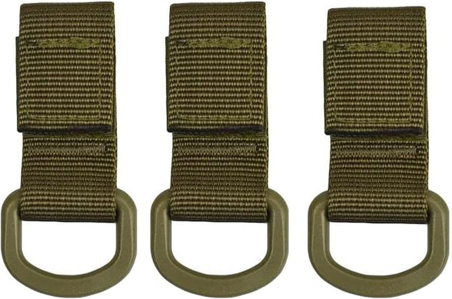Jadedragon Multipurpose Tactical 360 Rotation D-Ring Clips/Locking Carabiner/Hydration Tube Clips/Elastic String Strap Management Tool for MOLLE Webbing Attachment Backpacks