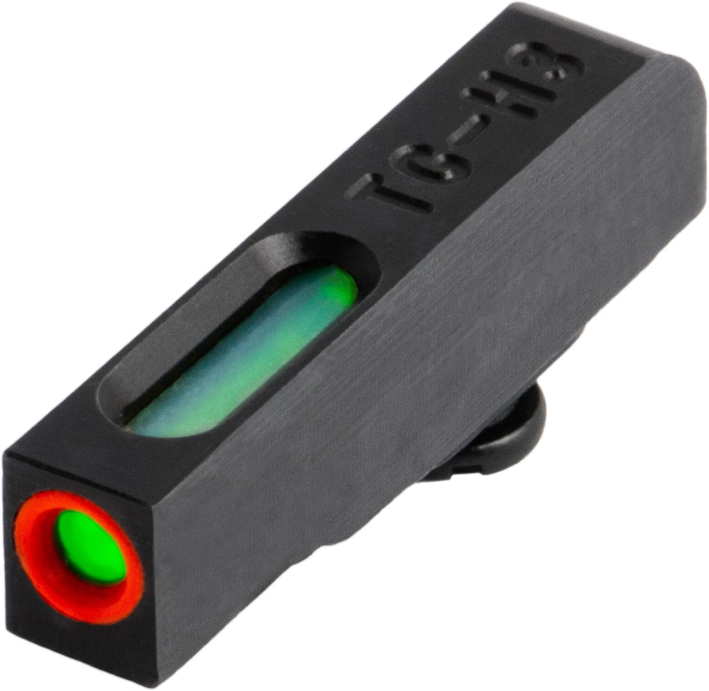 Truglo TFX PRO Handgun Sight, Glowing Shock Proof Tritium and Fiber Optic Night Sight for Handguns, Compact, Durable, and Snag Free Sight