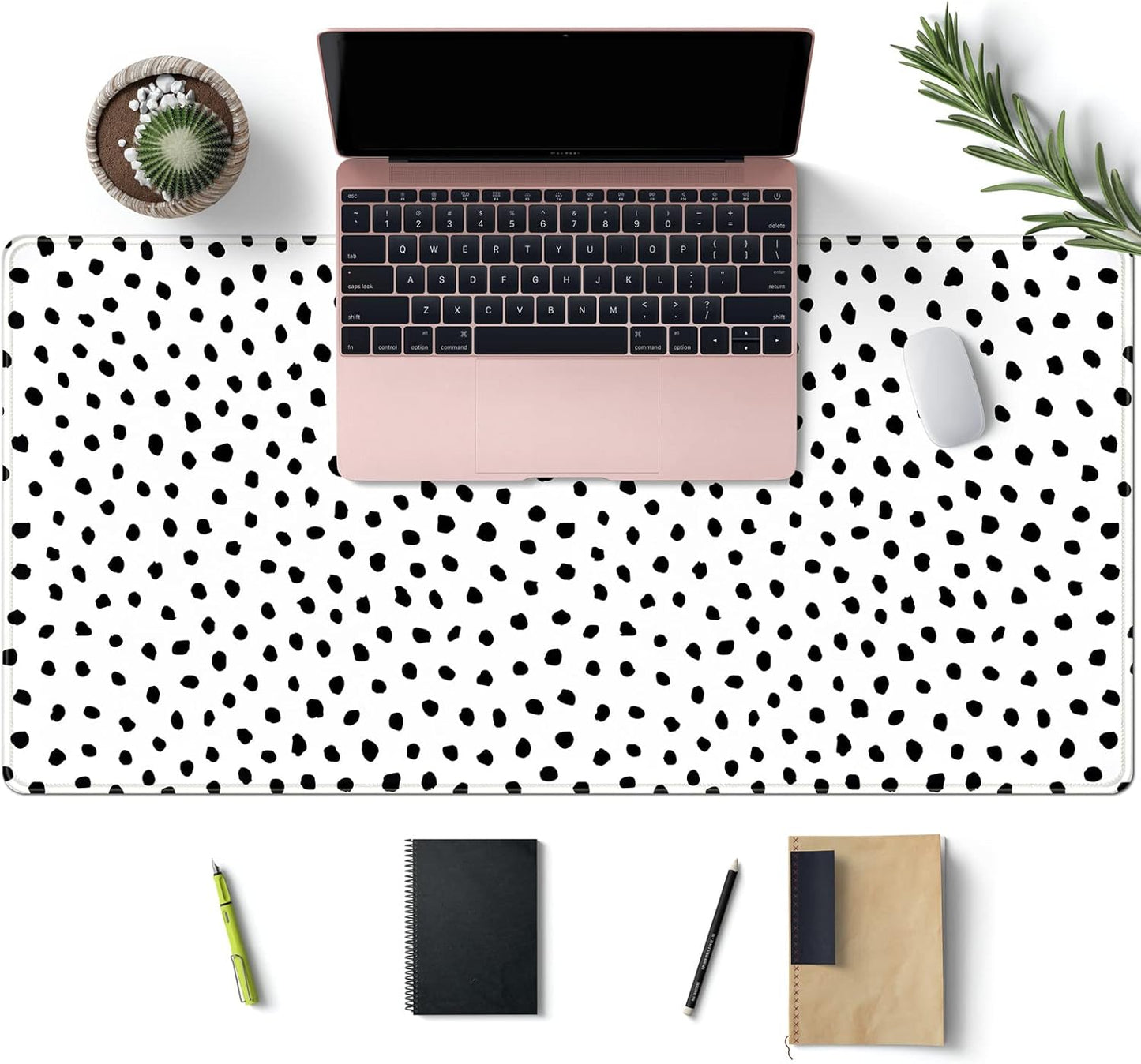 Japanese Desk Mat Riverside Full Moon Desk Pad Black Red Large Mouse Pad Gaming Mousepad Extended XXL Keyboard Pad 31.5 x 15.7 in Laptop Computer Mouse Keyboard Mat for Office Desk Decor