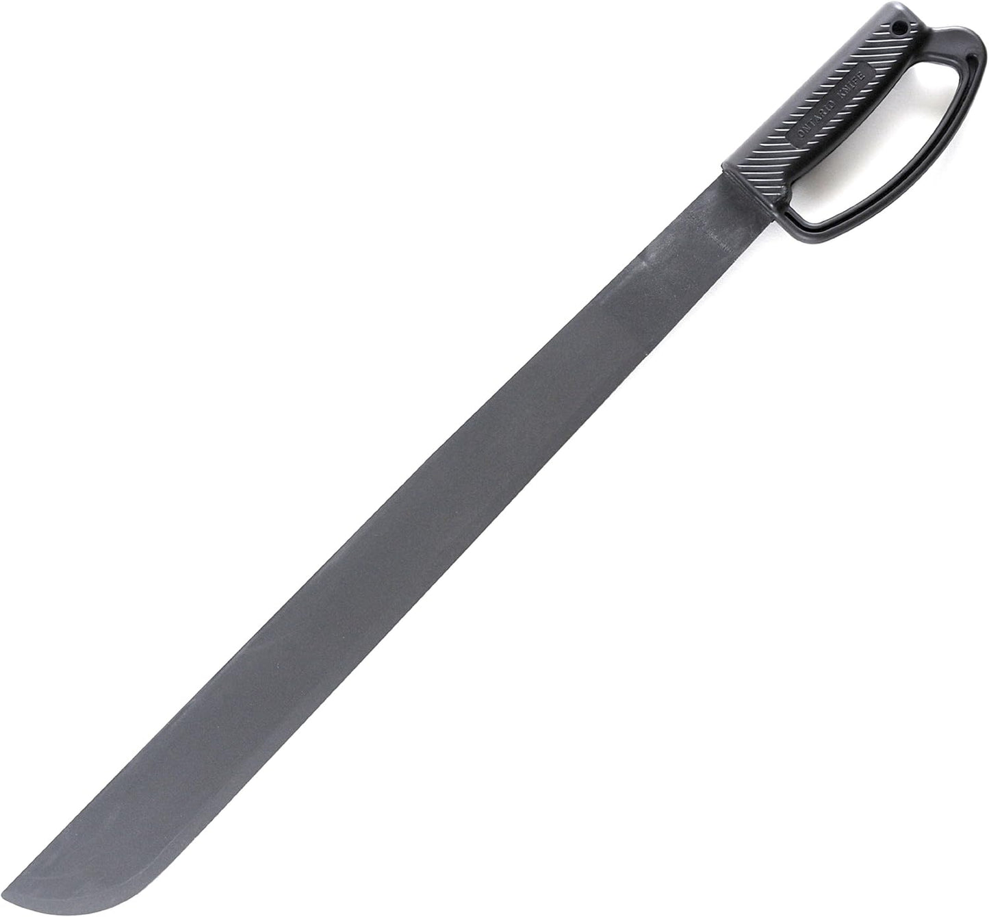 Ontario Knife Company 8519 Heavy Duty Knife with "D" Black Handle - Retail Package, 22"