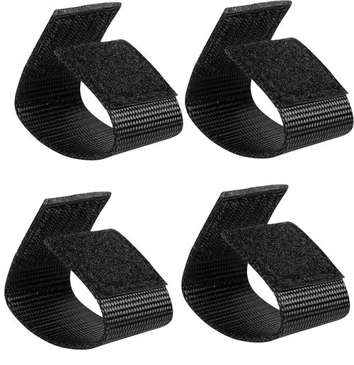TACNEX Tactical Backpack Straps Keepers w/Hook and Loop Closure for 1" Wide Strap/Belt Accessories Nylon Loops Bands for Police Security Law Enforcement Military BK
