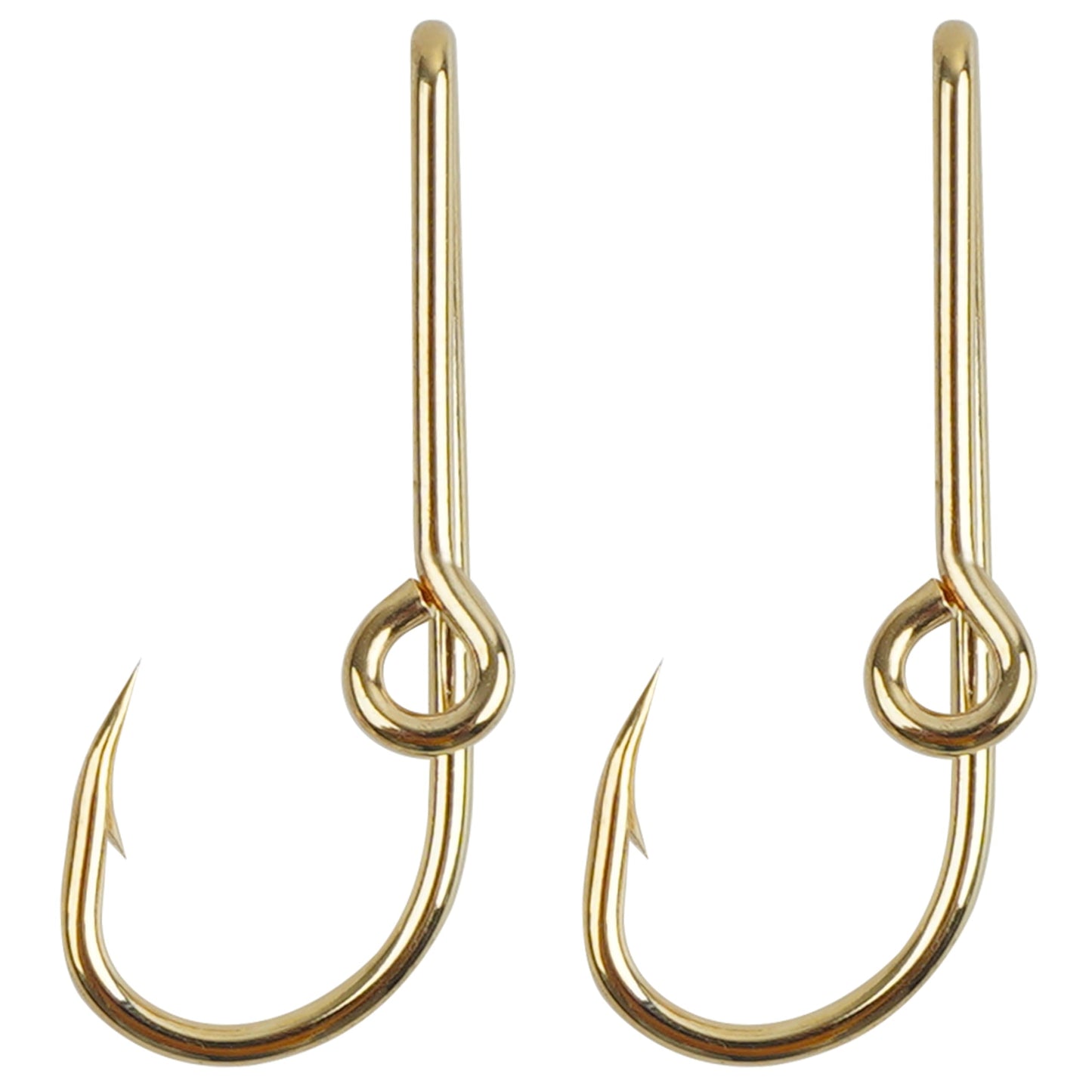 Fishing Hooks Hat Pins for Fishing Hat Hook Clip Set Black Gold Fish Hook Hat Clip High Carbon Steel Hooks for Cap Hat Tie 10/16pcs （Gold 10PCS