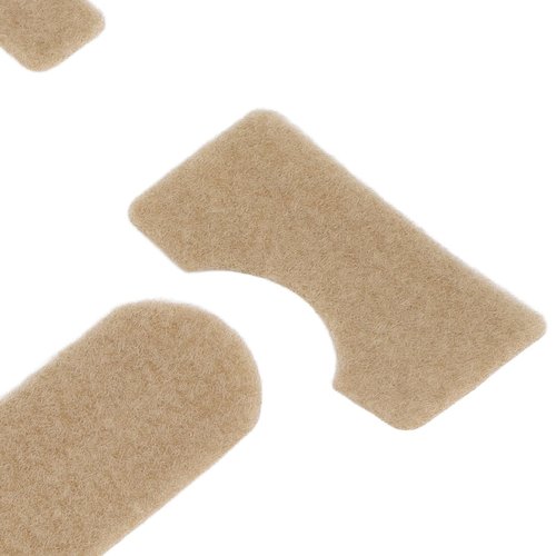 Helmet Hook Loop Sticker,9pcs Clay Color Hook Loop Sticker Strong Adhesive DIY Training Helmet Thickened Back Adhesive Hook and Loop