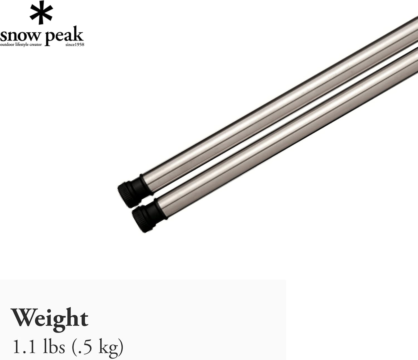 Snow Peak Iron Grill Table 400 Leg Set
