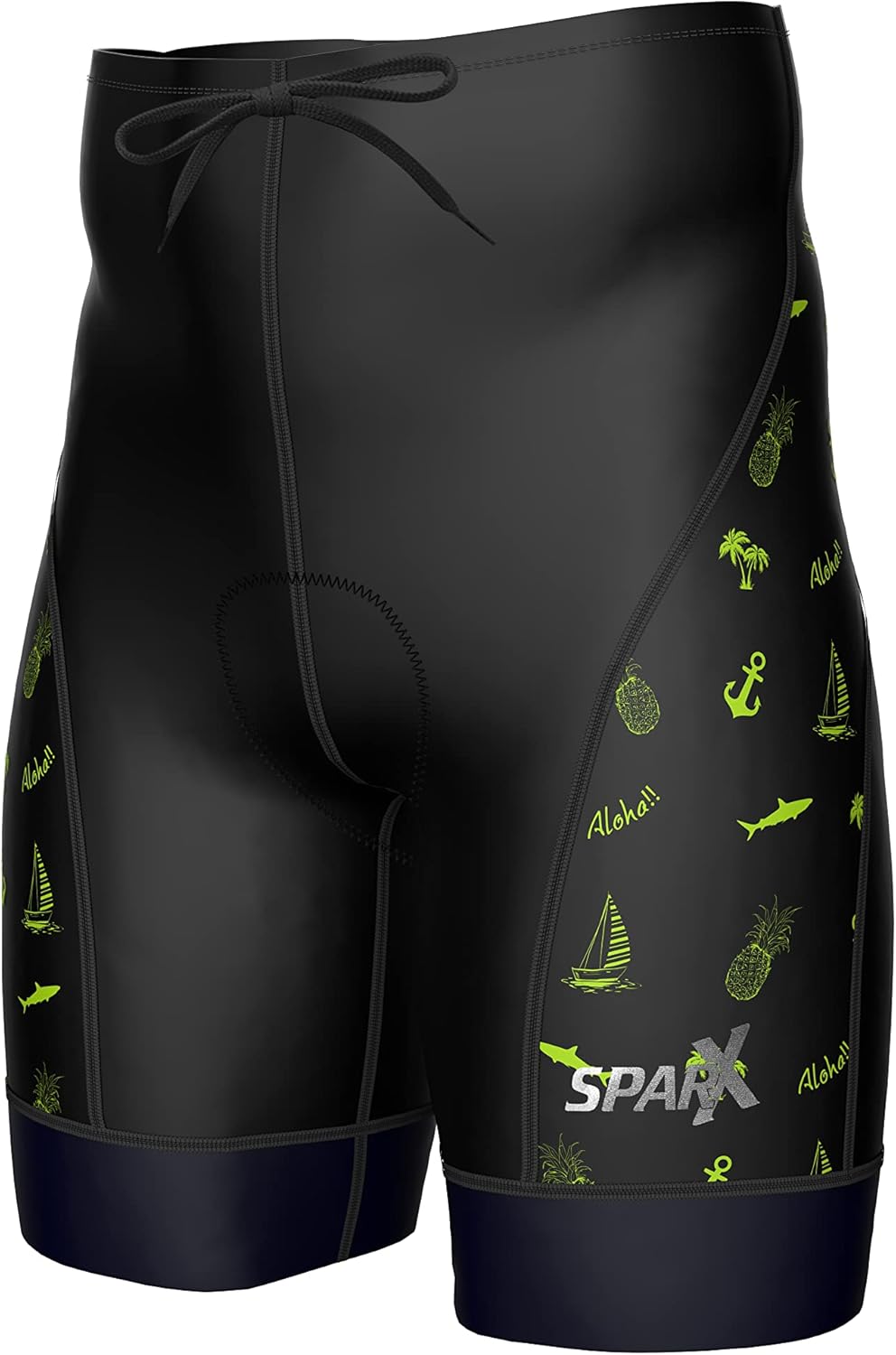 Sparx Men's Active Triathlon Short Tri Cycling Short Swim Bike Run