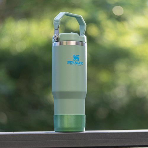 Diumepo Silicone Boot for Stanley 40 oz Tumbler- Matte Luster Protective Silicone Sleeve Fit for Hydroflask Water Bottle 12 oz -24 oz, Glitter Anti-Slip Bottom Sleeve Cover, BPA (Green)
