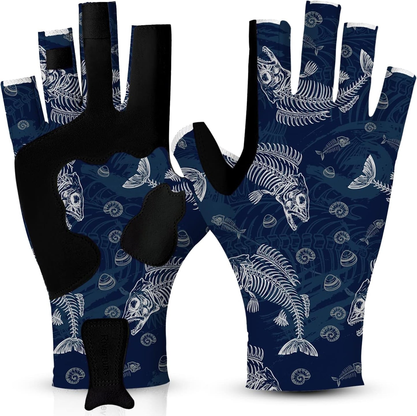 UPF 50+ Fishing Gloves | UV Protection for Men & Women | Outdoor Activities