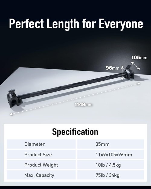 BYZOOM FITNESS Easy Bar Exclusive for BYZOOM FITNESS Adjustable Dumbbell to Barbell for Weight Training Fitness Exercise Full Body Workout for Home Gym Woman Beginner Black